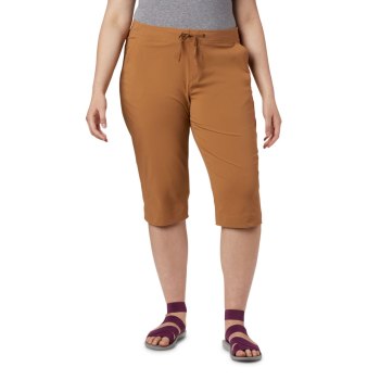 Columbia Anytime Outdoor Capri Plus Sizes, Pantalones Marrom Para Mujer | 036524-SPB